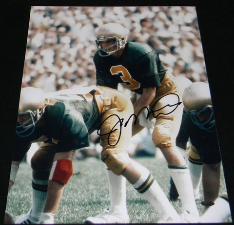 JOE MONTANA AUTOGRAPHED SIGNED NOTRE DAME IRISH 16x20 PHOTO TRISTAR