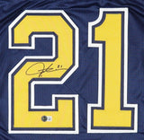 LaDainian Tomlinson Signed San Diego Charger Jersey (Beckett) 5xPro Bowl RB