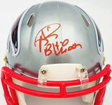 ANDRE RISON AUTOGRAPHED FALCONS FLASH GRAY SPEED MINI HELMET BAD MOON JSA 232855