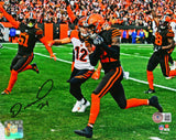 Denzel Ward Autographed Cleveland Browns 8x10 TD Photo-Beckett W Hologram *Black