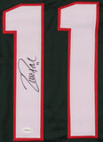 Zach Parise Signed Minnesota Wild Jersey (TSE COA) Career 2005-present / U.N.D.