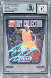 Lakers Shaq O'Neal Signed 2018 Panini Threads CC Dazzle #9 Card AG 10! BAS Slab