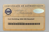 Curt Schilling Autographed 2004 World Series Signed Baseball Steiner Sports COA