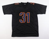 Justin Simmons Signed Denver Broncos Black Color Rush Jersey (JSA COA)All Pro DB