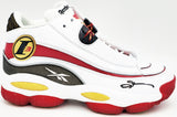 ALLEN IVERSON AUTOGRAPHED WHITE REEBOK THE ANSWER SHOE 76ERS 9 BECKETT 233344