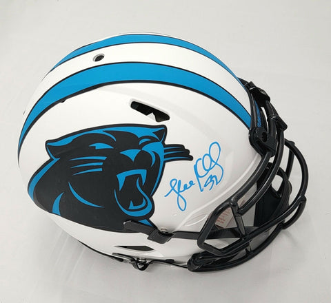 Luke Kuechly Signed Carolina Panthers Lunar Eclipse Authentic Helmet Beckett