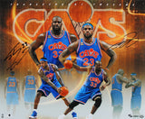 LeBron James & Shaquille O'Neal Signed 20x24 Photo LE #48/50 UDA #BAM32469