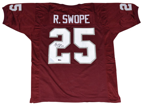 RYAN SWOPE AUTOGRAPHED SIGNED TEXAS A&M AGGIES #25 MAROON JERSEY COA