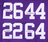 Minnesota Vikings Greats Jersey Signed by 4 / Foreman, Smith, Krause, & McDaniel