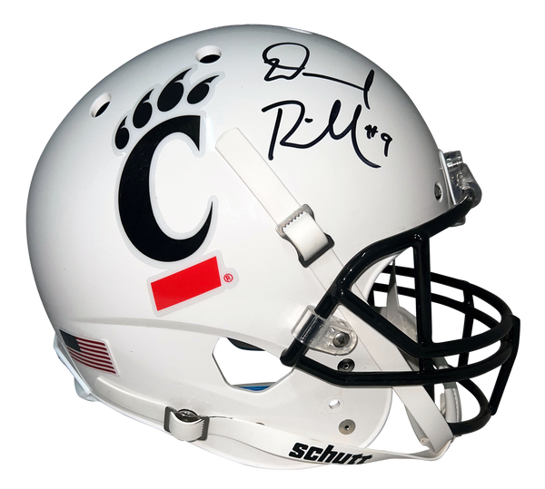 DESMOND RIDDER AUTOGRAPHED CINCINNATI BEARCATS WHITE FULL SIZE HELMET BECKETT