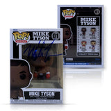 Mike Tyson Autographed Boxing Signed Funko Pop 01 JSA COA