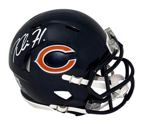 KHALIL HERBERT AUTOGRAPHED SIGNED CHICAGO BEARS SPEED MINI HELMET BECKETT