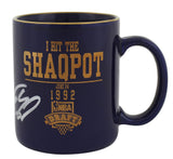 Magic Shaquille O'Neal Signed Shaqpot 1992 NBA Draft Coffee Mug BAS Wit #WP79165