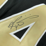 Autographed/Signed RICKY WILLIAMS New Orleans Black Jersey Beckett BAS COA Auto