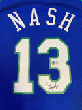 Steve Nash Autographed Dallas Mavericks Mitchell & Ness Swingman Jersey Beckett