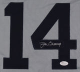 Jim Bunning Signed Detroit Tigers Jersey (JSA COA) 3xStrikeout Ldr (59,60,& 67)