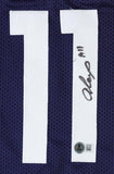 Alex Karaban Signed UConn HuskiesJersey (Beckett) 2xNational Champs 2023 & 2024