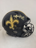 ALVIN KAMARA SIGNED NEW ORLEANS SAINTS ECLIPSE SPEED AUTHENTIC HELMET BECKETT