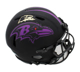 Derrick Henry Signed Baltimore Ravens Speed Authentic Eclipse NFL Helmet