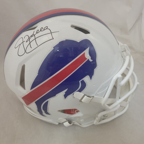 JIM KELLY SIGNED BUFFALO BILLS F/S SPEED AUTHENTIC HELMET BECKETT QR