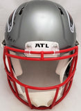 KYLE PITTS AUTO FALCONS FLASH FULL SIZE AUTH HELMET 1ST TE 1K YDS BECKETT 205675