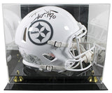 Steelers T.J. Watt Signed STS III Full Size Speed Proline Helmet W/ Case BAS Wit