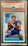 Josh Allen Bills Rookie RC Autograph 2018 Donruss Rated Rookie PSA 9 MINT Auto10