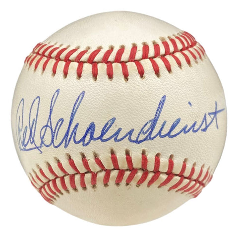 Red Schoendienst St. Louis Cardinals Signed Official NL Baseball PSA Hologram