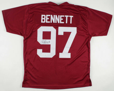 Cornelius Bennett Signed Alabama Crimson Tide Jersey (JSA COA) Buffalo Bills L.B