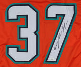 Myles Gaskin Signed Miami Dolphins Jersey (JSA COA) 2nd Year RB Washington Husky