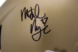 Michael Mayer Signed Note Dame Fighting Irish F/S Classic Helmet BAS 38783