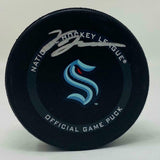 VINCE DUNN Autographed Seattle Kraken Official Game Puck FANATICS