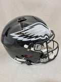 AJ BROWN SIGNED PHILADELPHIA EAGLES ALT SPEEDFLEX HELMET BECKETT QR