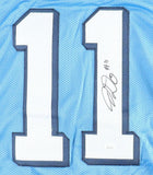 Josh Downs Signed North Carolina Tar Heels Jersey (JSA COA) Indianapolis Colts