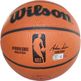 Bernard King Autographed/Signed New York Knicks Basketball Beckett 44408