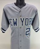 Joe Girardi Signed Yankees Jersey (JSA COA) Road New York Manager Jersey