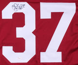 Larry Centers Signed Arizona Cardinals Jersey (JSA COA) 3xPro Bowl Fullback