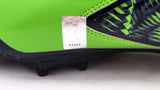 Russell Wilson Autographed Under Armor Cleats Seahawks 12.5 (Bleeding) RW 42151