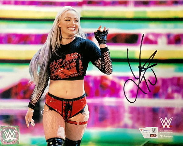 Liv Morgan Signed 8x10 WWE Smile Photo Fanatics