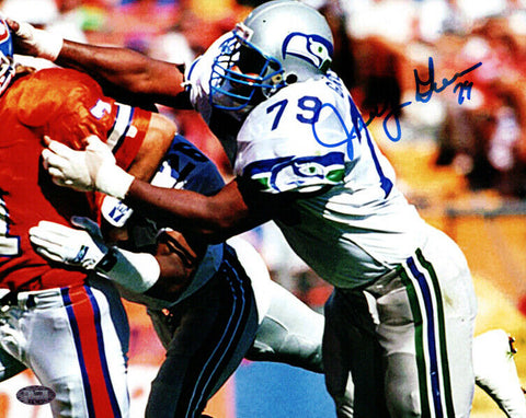 JACOB GREEN AUTOGRAPHED SIGNED 8X10 PHOTO SEATTLE SEAHAWKS MCS HOLO 82281