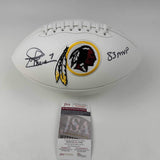 Autographed/Signed Joe Theismann 83 MVP Washington F/S Logo Football JSA COA