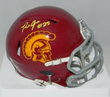 RONALD JONES II SIGNED AUTOGRAPHED USC TROJANS SPEED MINI HELMET JSA