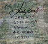 Sandy Koufax Signed 22x26 Framed Photo with 5 Inscriptions - Fanatics