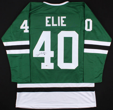 Remi Elie Signed Stars Jersey (Beckett COA) Dallas Top Rookie Prospect