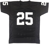 OAKLAND RAIDERS FRED BILETNIKOFF AUTOGRAPHED BLACK JERSEY BECKETT WITNESS 232610