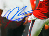 Andre Johnson Signed Houston Texans 8x10 Red JSY Photo-JSA W Auth *Blue