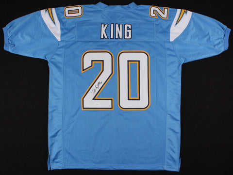 Desmond King Signed Los Angeles Chargers Jersey (JSA COA) 2018 Pro Bowl Corner