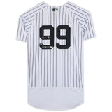 AARON JUDGE Autographed "2017 AL ROY" Yankees Authentic Home Jersey FANATICS