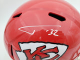 TYRANN MATHIEU AUTOGRAPHED CHIEFS FULL SIZE SPEED REPLICA HELMET BECKETT 185751