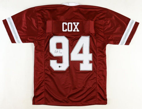 Fletcher Cox Signed Mississippi State Bulldogs Jersey (Beckett) 3xPro Bowl D.T.